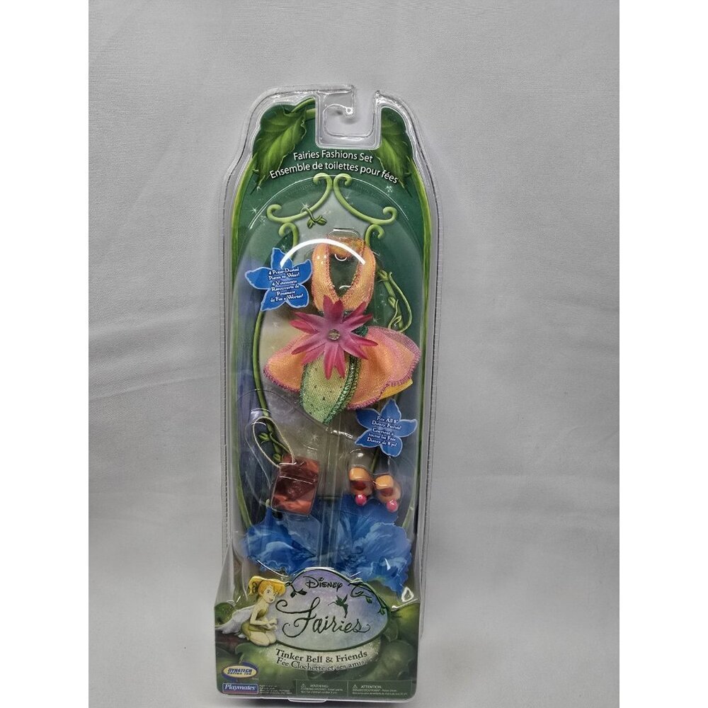 2006 Disney Fairies Tinkerbell & Friends Fashion Sets Outfit Clothes Dress Shoes